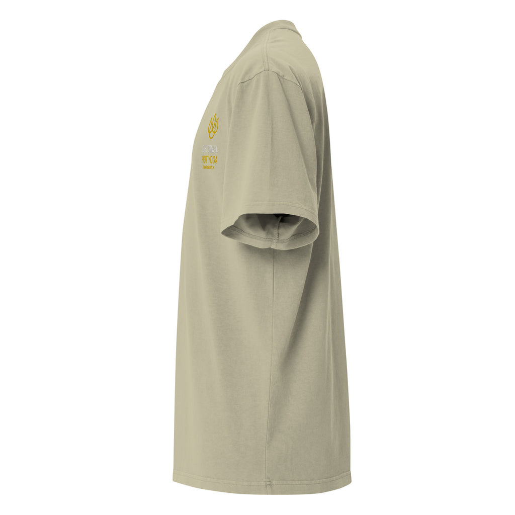 Original Hot Yoga Traverse City-Oversized faded t-shirt