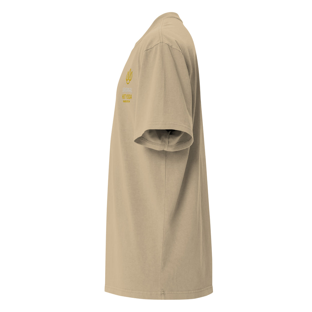 Original Hot Yoga Traverse City-Oversized faded t-shirt