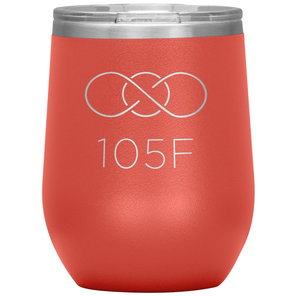105F-12oz Wine Insulated Tumbler