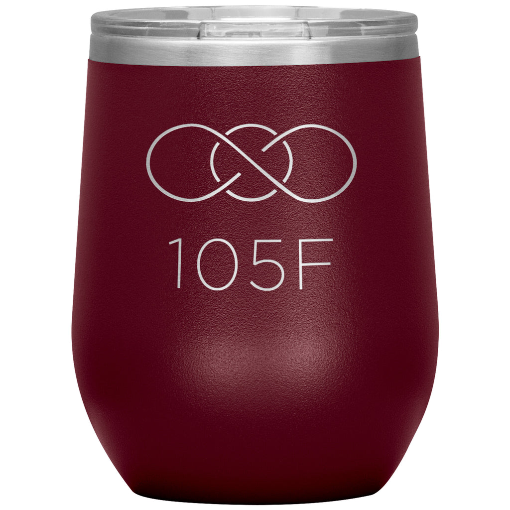 105F-12oz Wine Insulated Tumbler