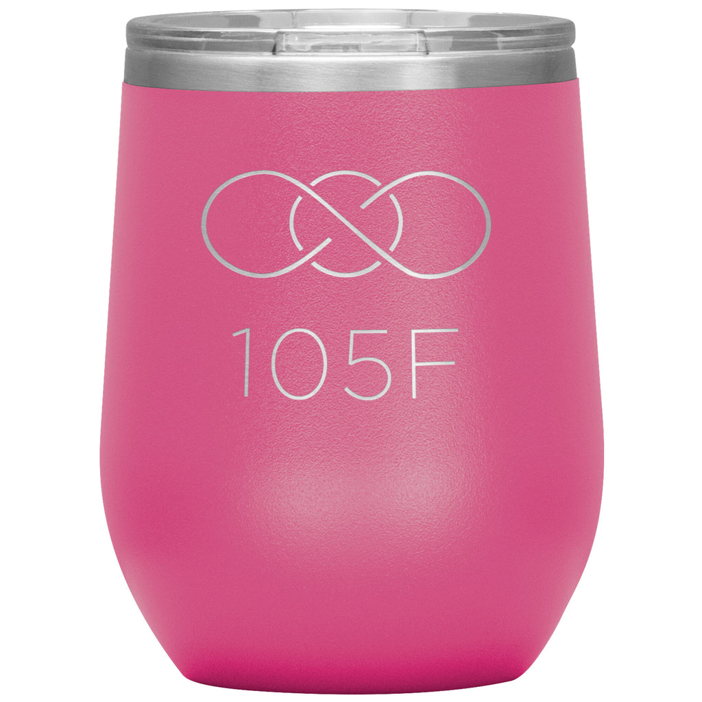 105F-12oz Wine Insulated Tumbler
