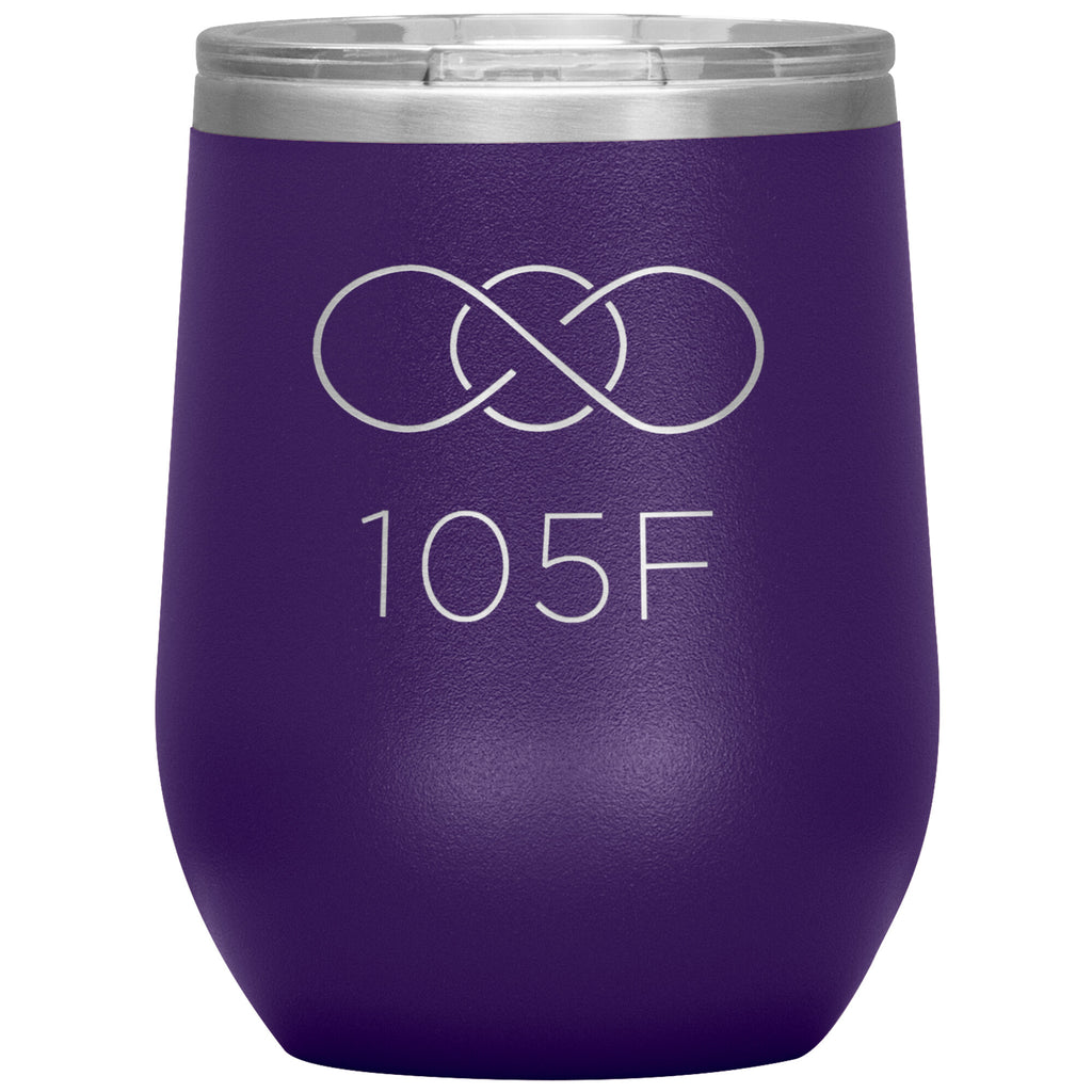 105F-12oz Wine Insulated Tumbler