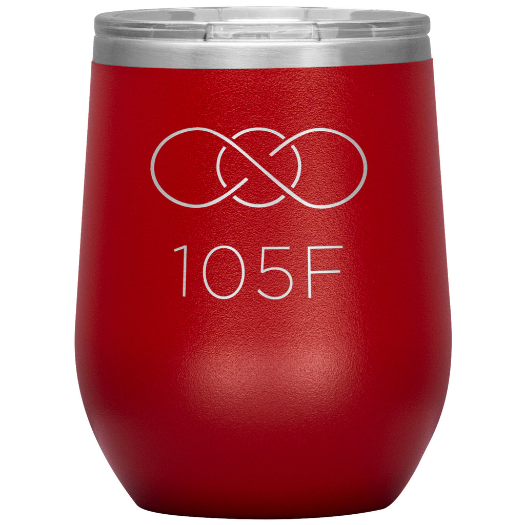 105F-12oz Wine Insulated Tumbler
