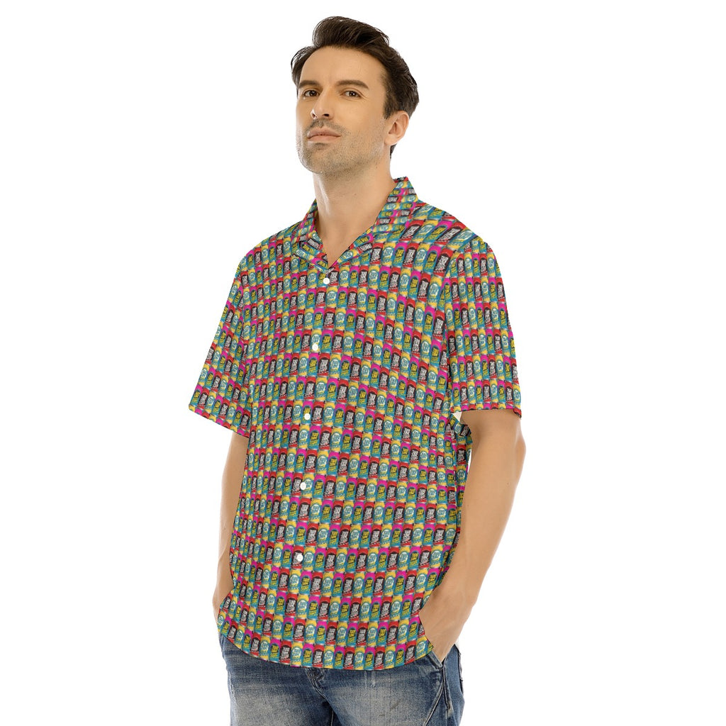 Waltrip Brewing-Nice Cans-Men's Hawaiian Shirt
