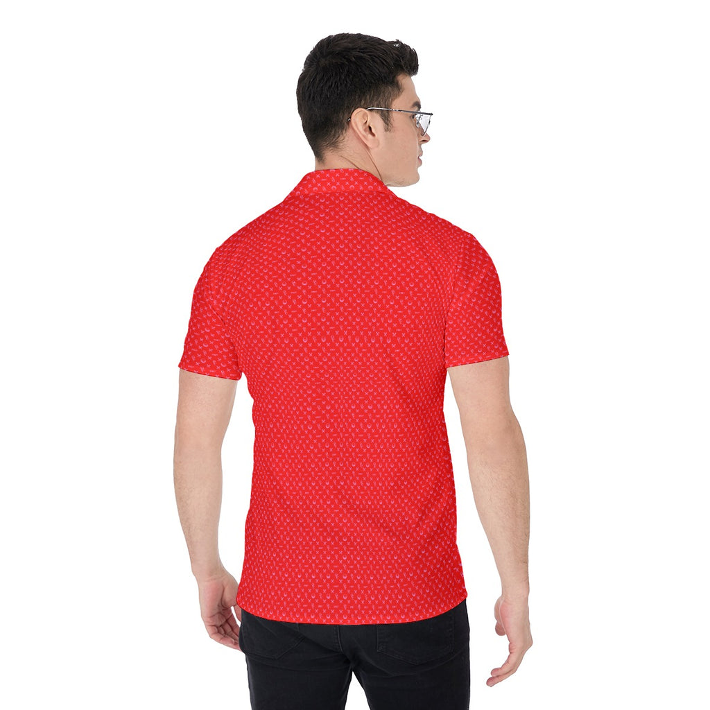 OCC V-Day-All-Over Print Men's Shirt