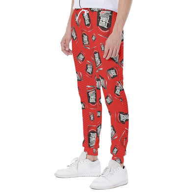 Two Time-All-Over Print Men's Sweatpants