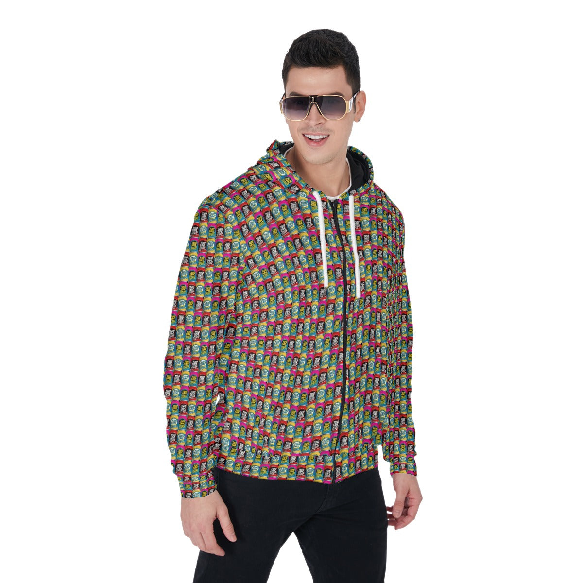 Waltrip Brewing-Nice Cans-Zip Up Hoodie With Pocket