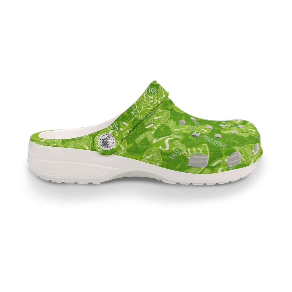 Sally-All-Over Print Men's Classic Clogs