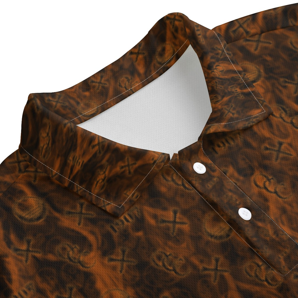 OCC Hallo-All-Over Print Men's Polo Shirt