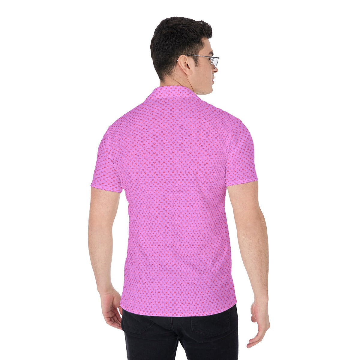 OCC V-Day-All-Over Print Men's Shirt