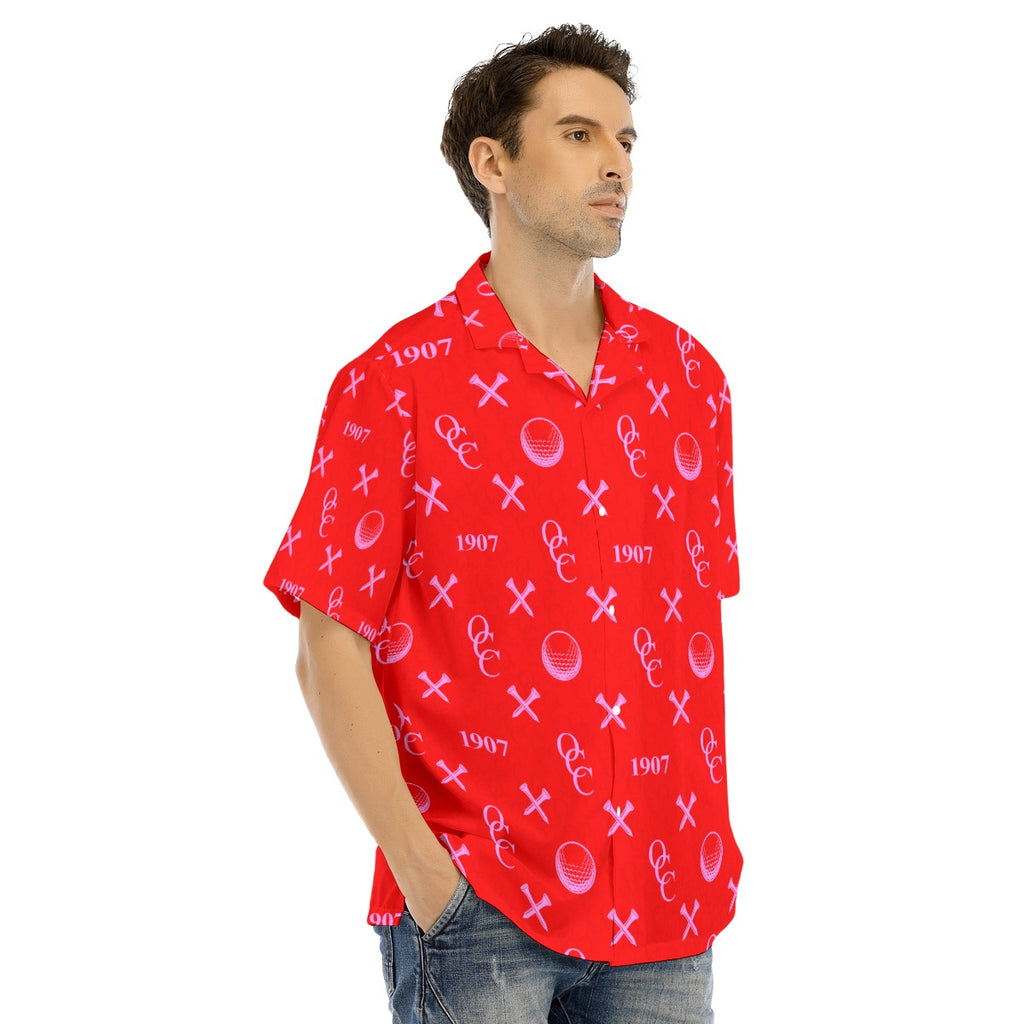 OCC V-Day-All-Over Print Men's Hawaiian Shirt