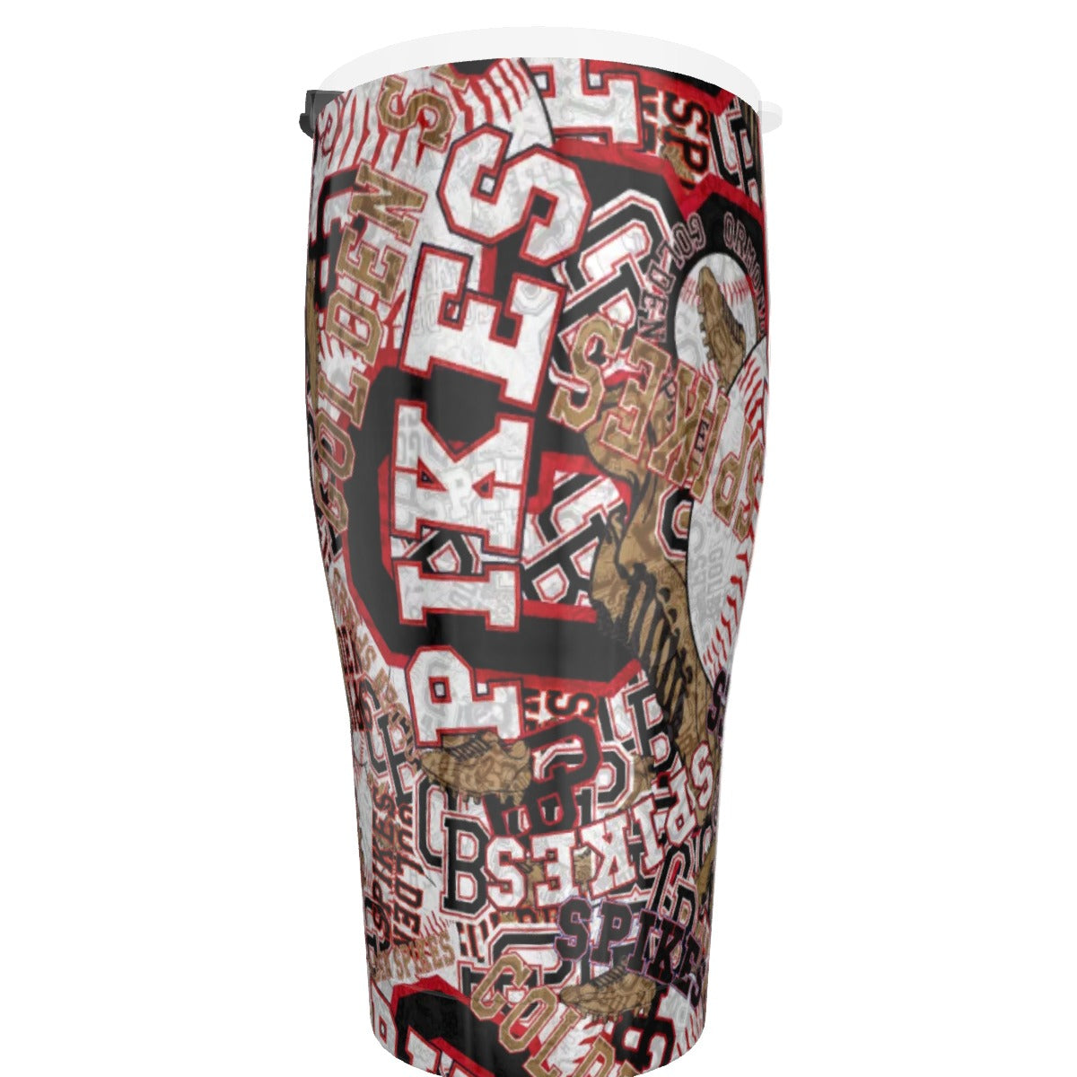 Golden Spikes-Cone Tumbler 30oz