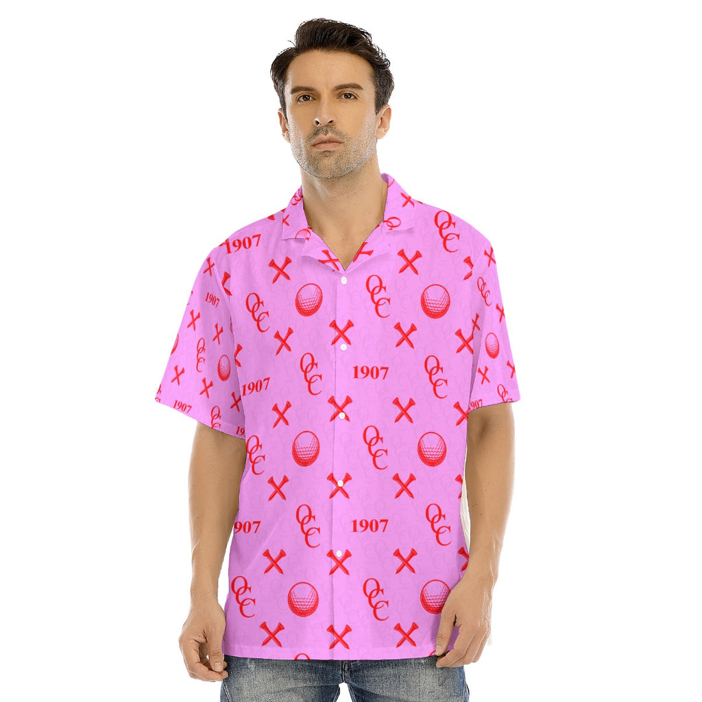 OCC V-Day-All-Over Print Men's Hawaiian Shirt