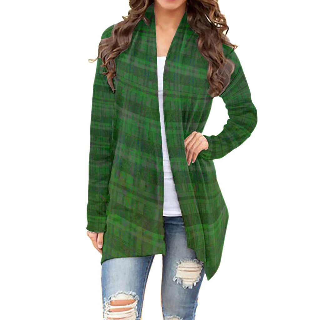 Sally-All-Over Print Women's Cardigan With Long Sleeve