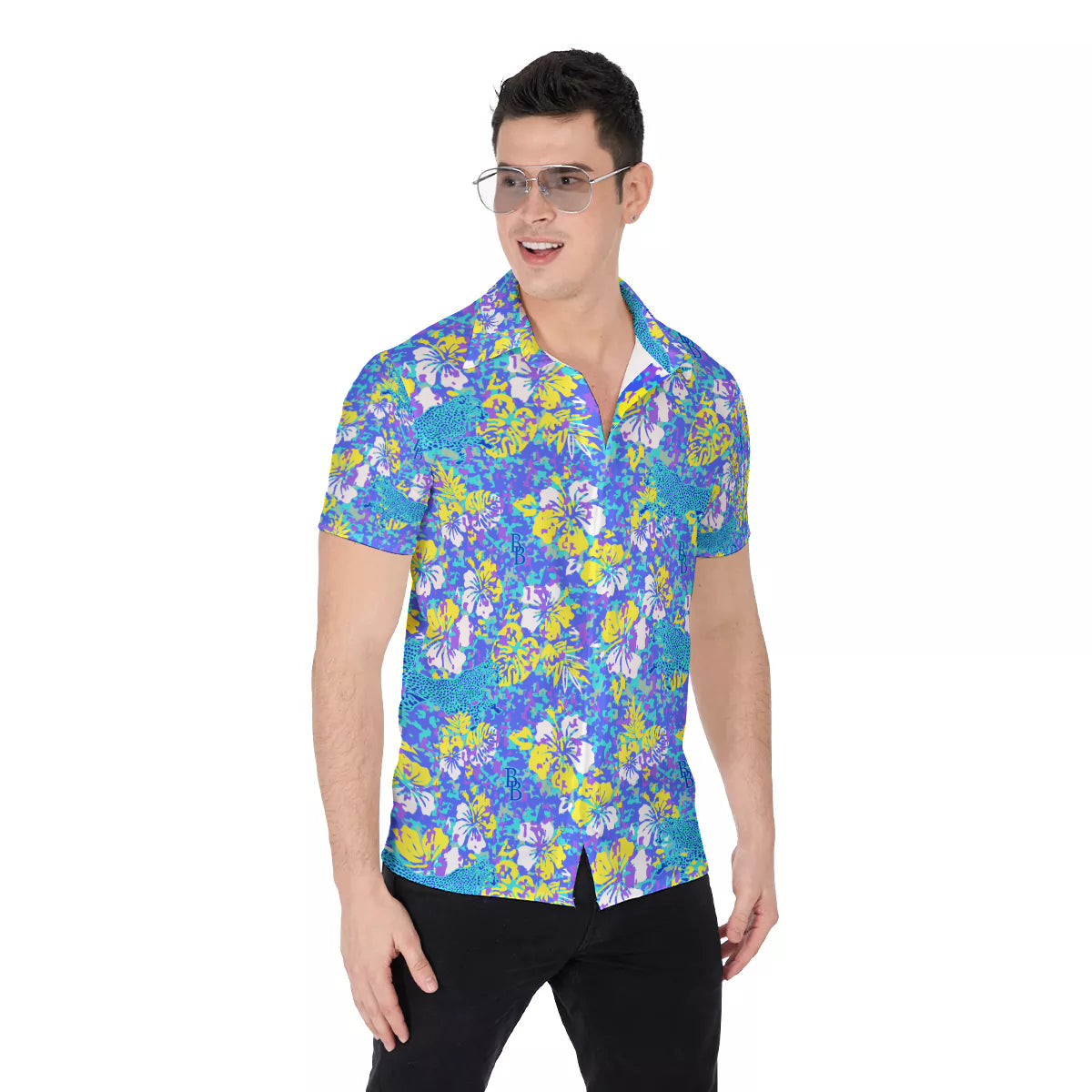 All-Over Print Men's Shirt