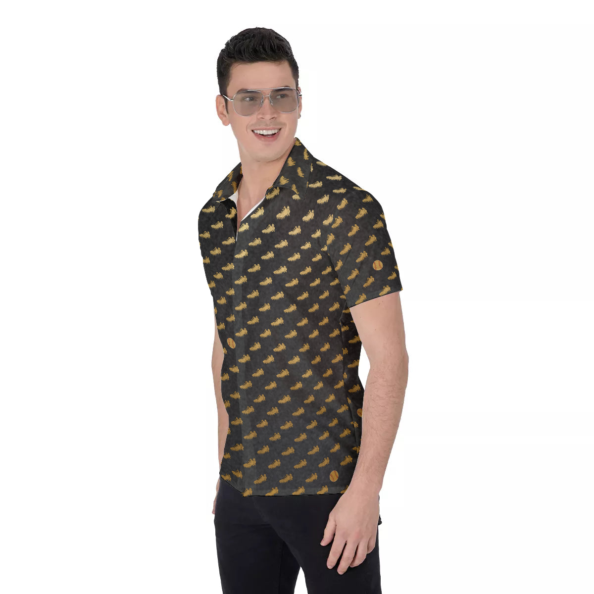 Golden Spikes-Button Down