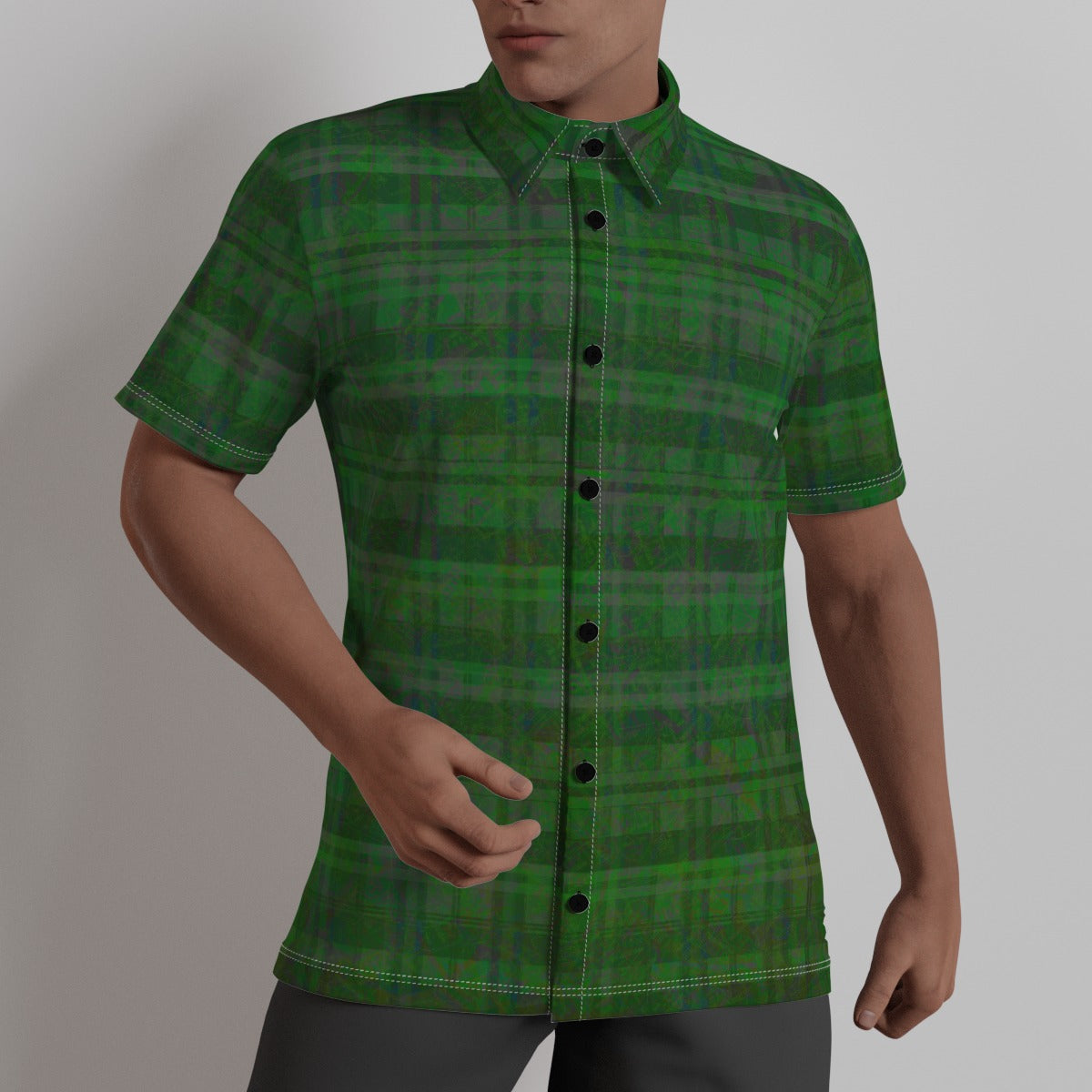 Sally-All-Over Print Men's Shirt