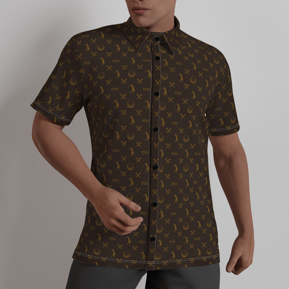 Sally-All-Over Print Men's Shirt