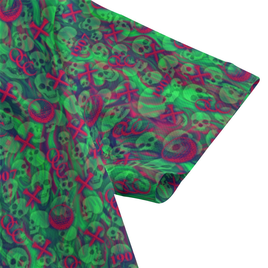 OCC Hallo-All-Over Print Men's Polo Shirt | Birdseye