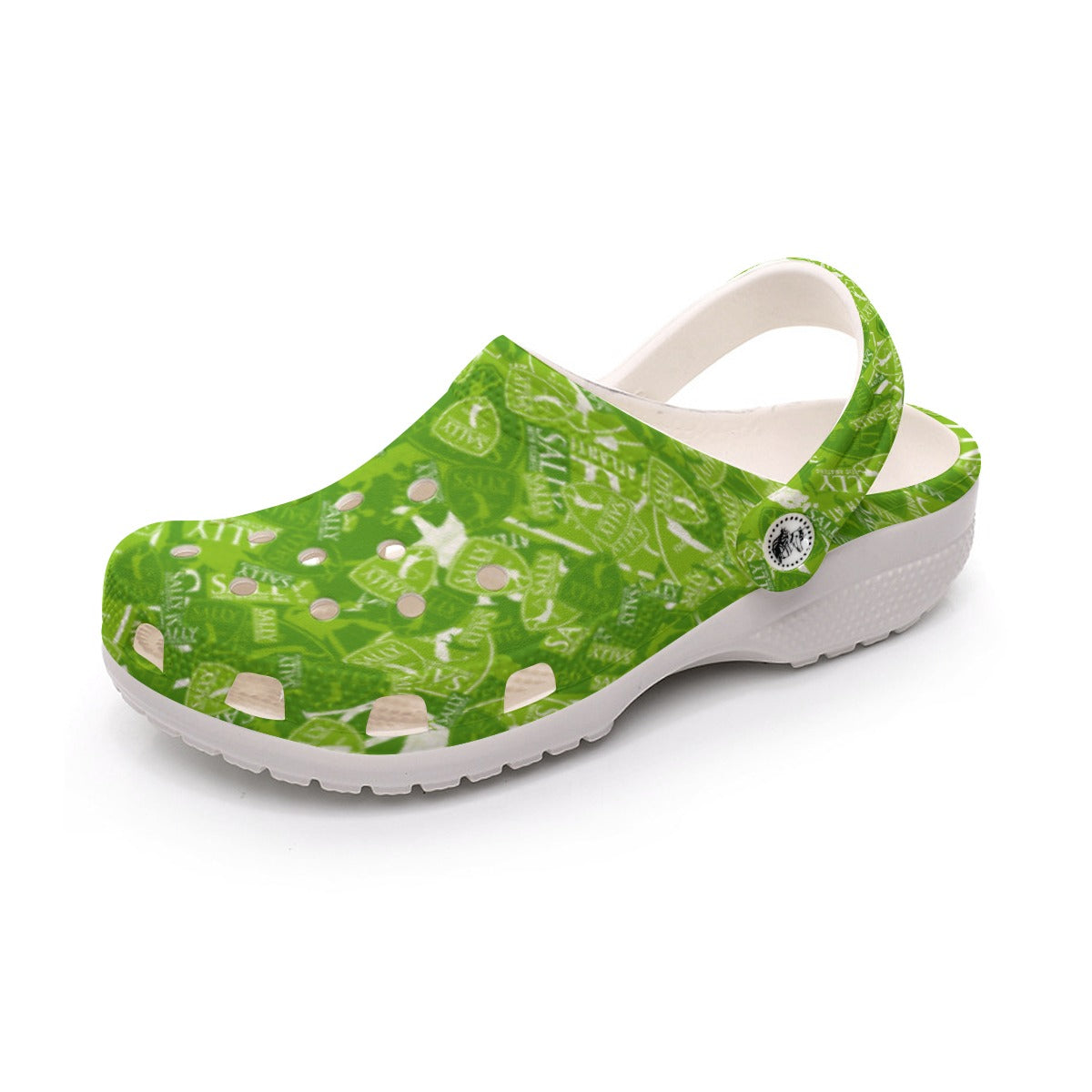 Sally-All-Over Print Men's Classic Clogs