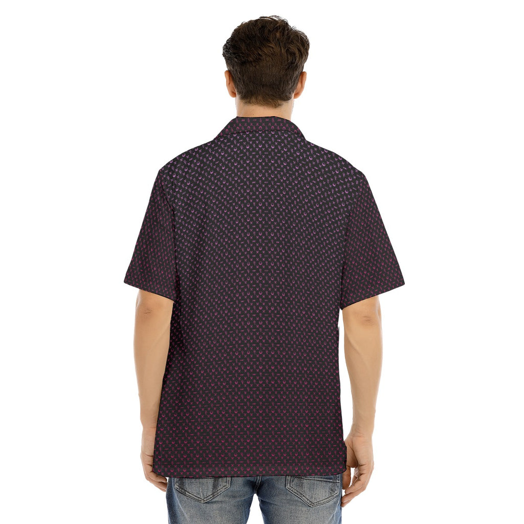 OCC V-Day-All-Over Print Men's Hawaiian Shirt