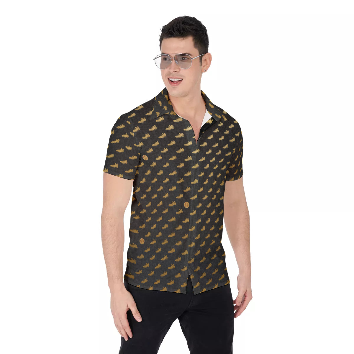 Golden Spikes-Button Down