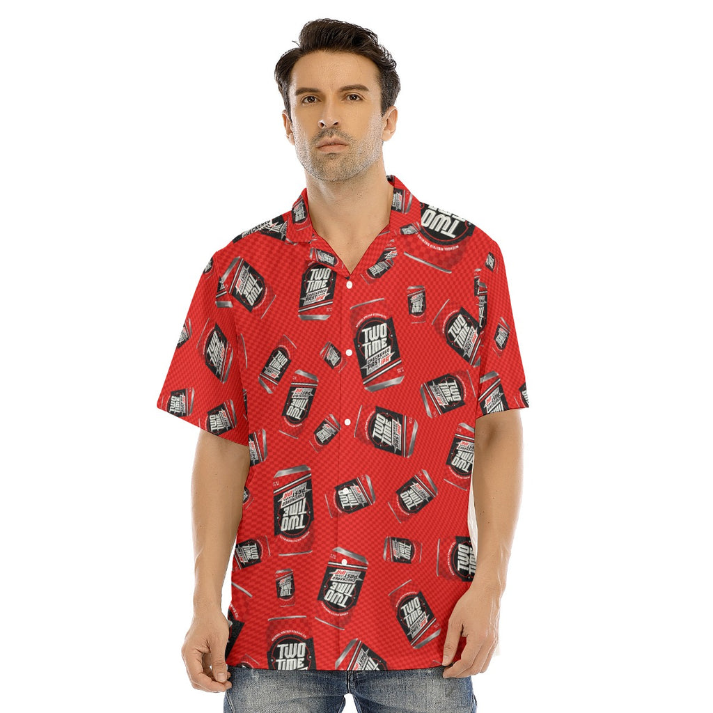 Two Time-All-Over Print Men's Hawaiian Shirt