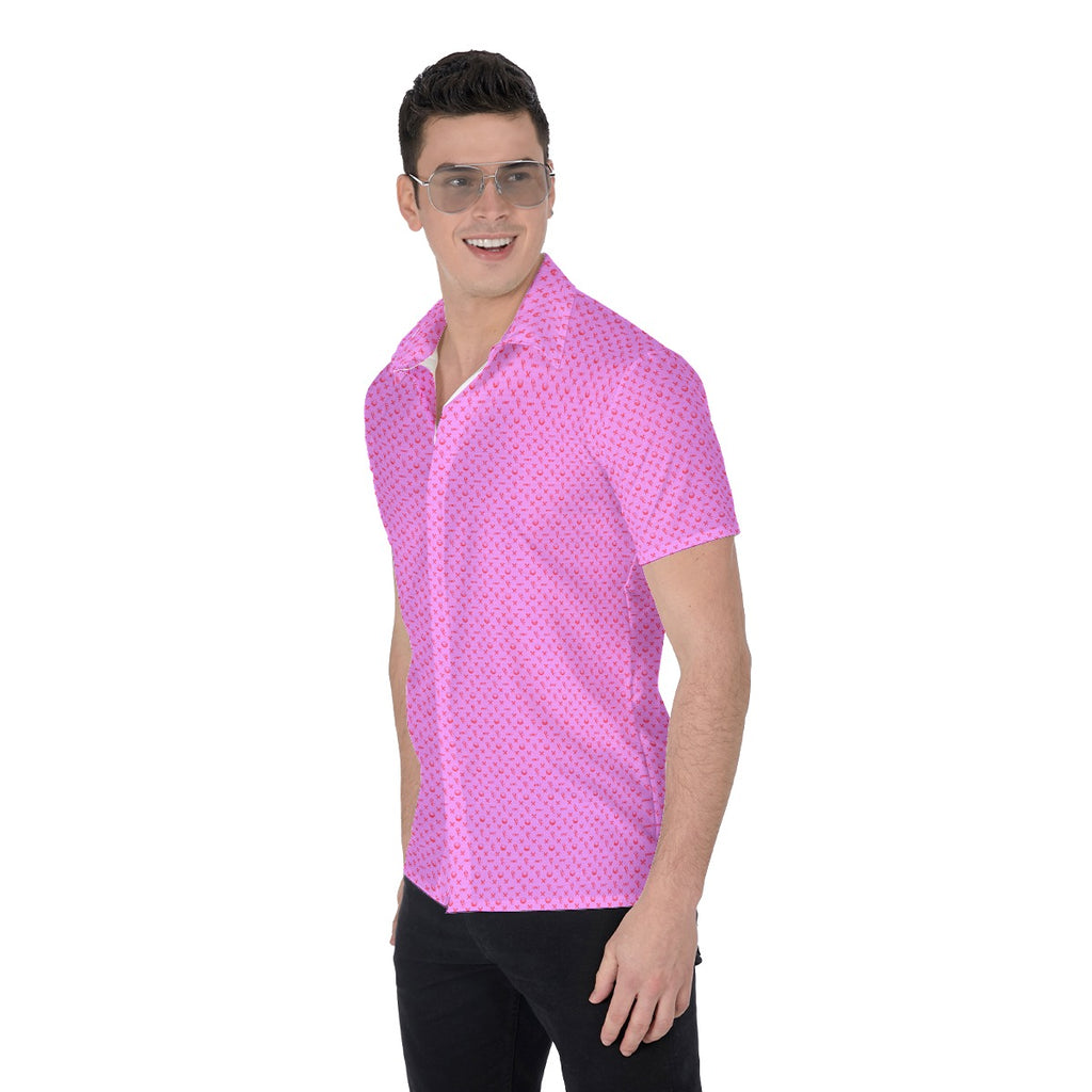 OCC V-Day-All-Over Print Men's Shirt