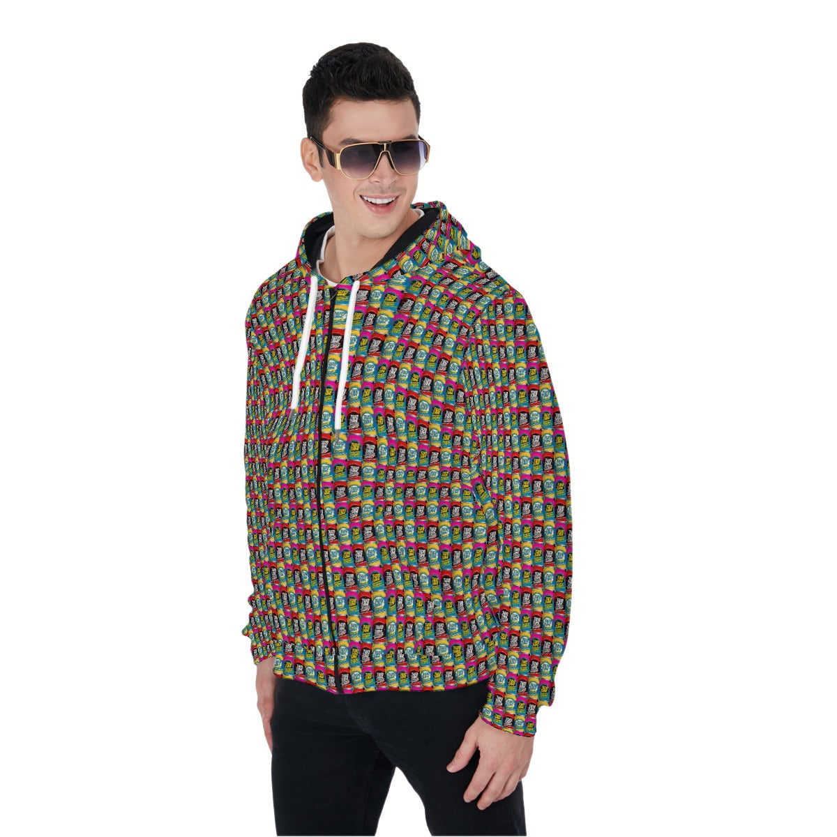 Waltrip Brewing-Nice Cans-Zip Up Hoodie With Pocket