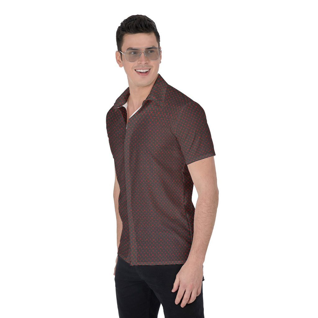 OCC V-Day-All-Over Print Men's Shirt