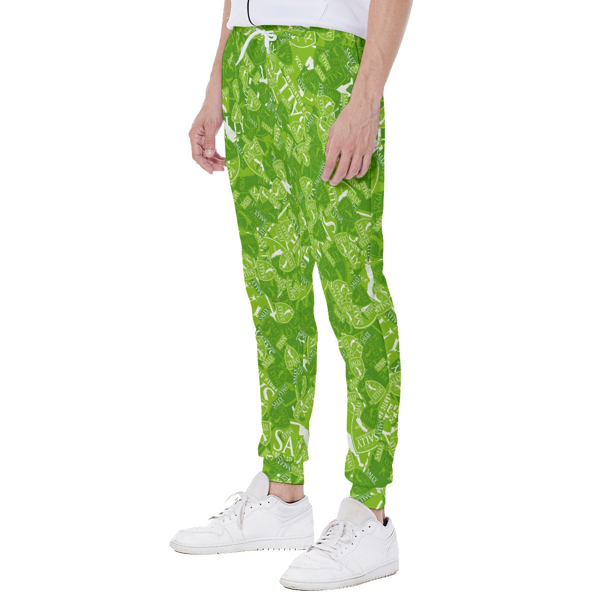 Sally-All-Over Print Men's Sweatpants