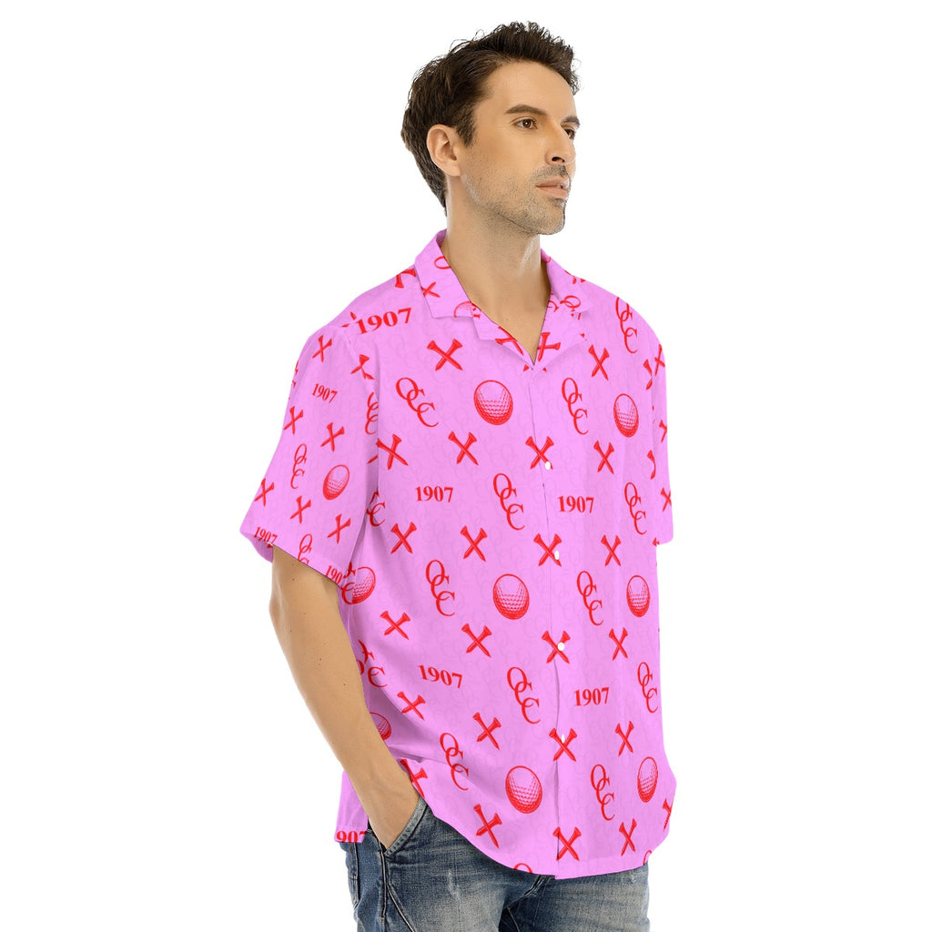 OCC V-Day-All-Over Print Men's Hawaiian Shirt