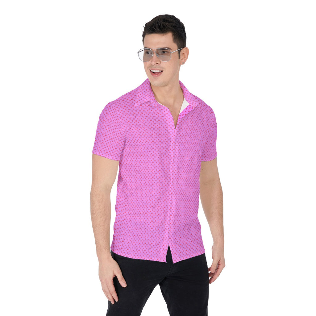 OCC V-Day-All-Over Print Men's Shirt