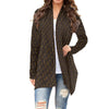 Sally-All-Over Print Women's Cardigan With Long Sleeve