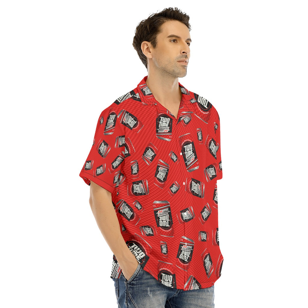 Waltrip 2X-All-Over Print Men's Hawaiian Shirt