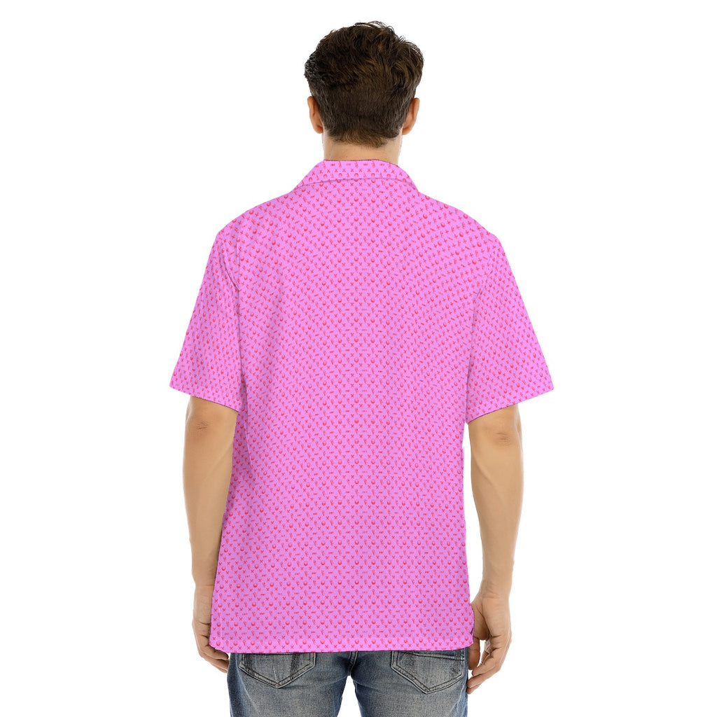 OCC V-Day-All-Over Print Men's Hawaiian Shirt