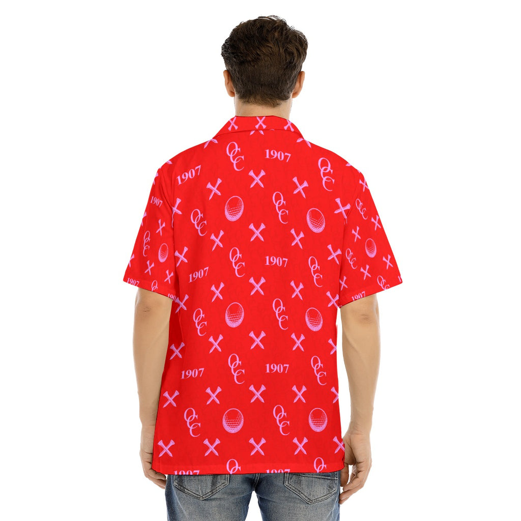 OCC V-Day-All-Over Print Men's Hawaiian Shirt