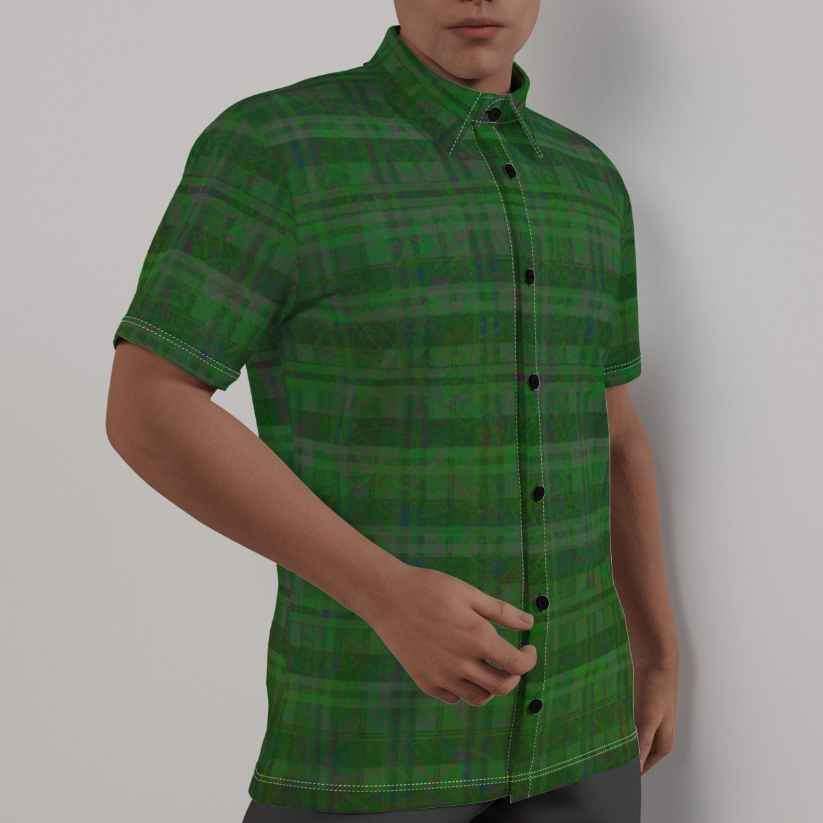 Sally-All-Over Print Men's Shirt