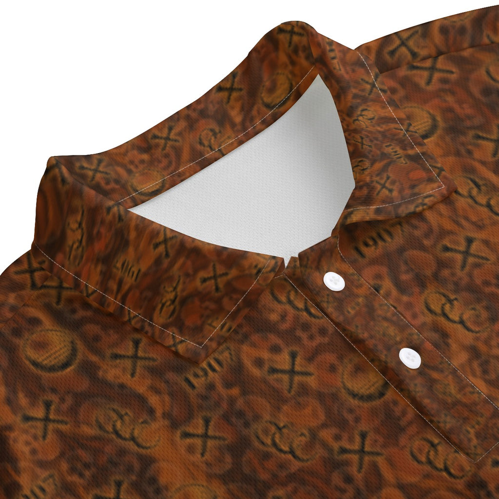 OCC Hallo-All-Over Print Men's Polo Shirt