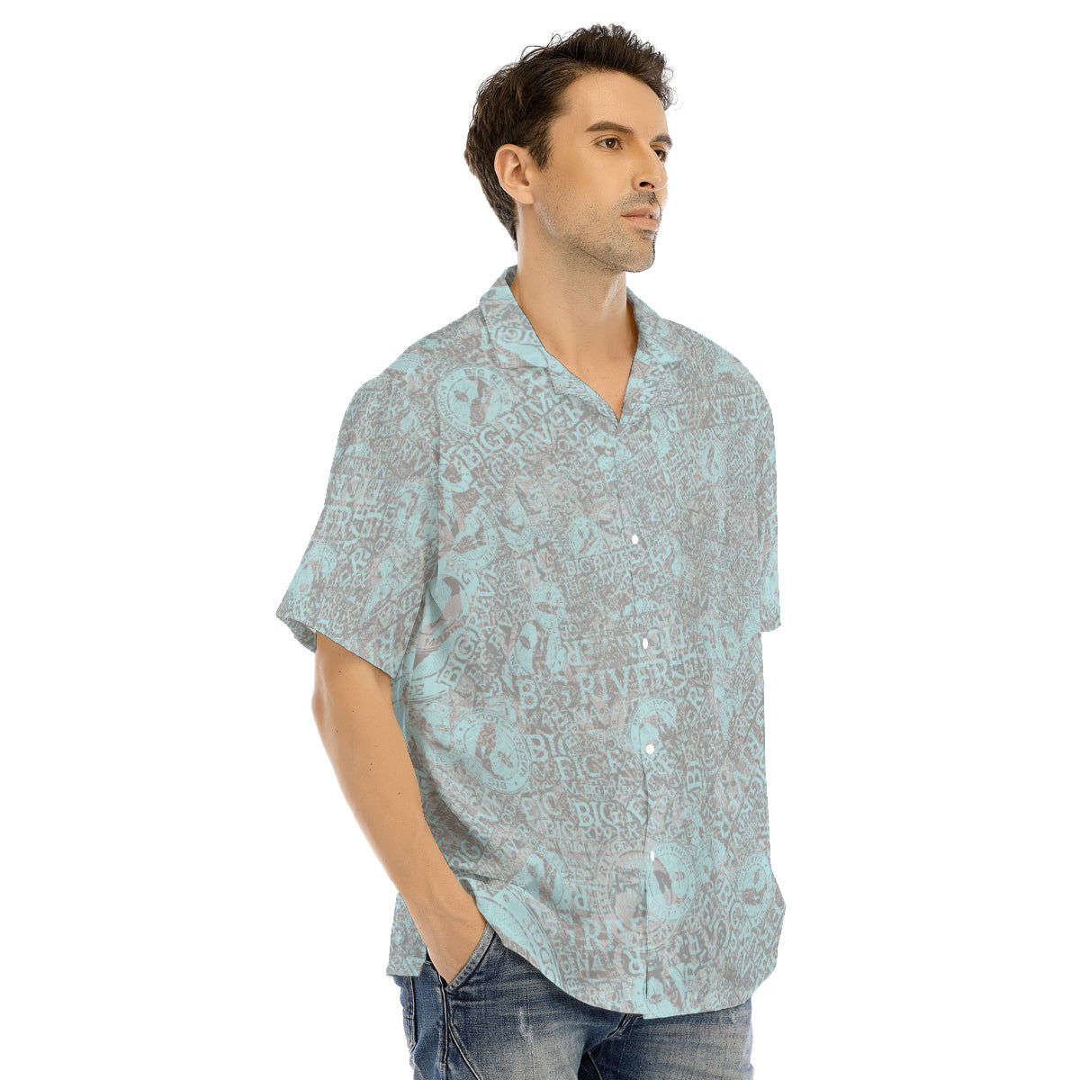 Big River Marina- Hawaiian Shirt