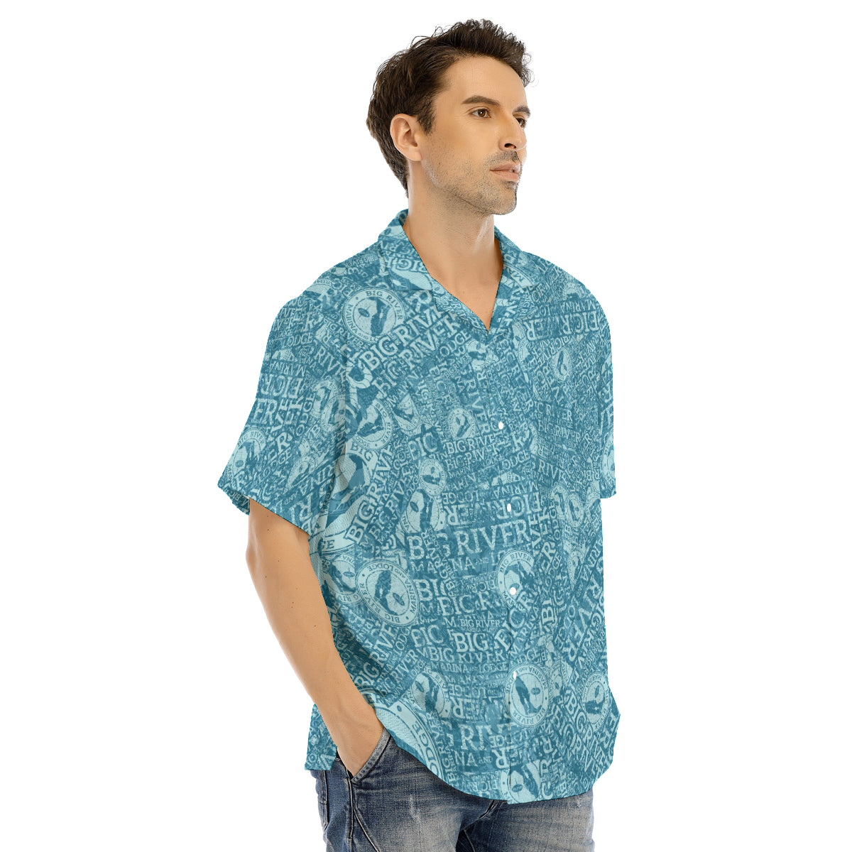 Big River Marina- Hawaiian Shirt