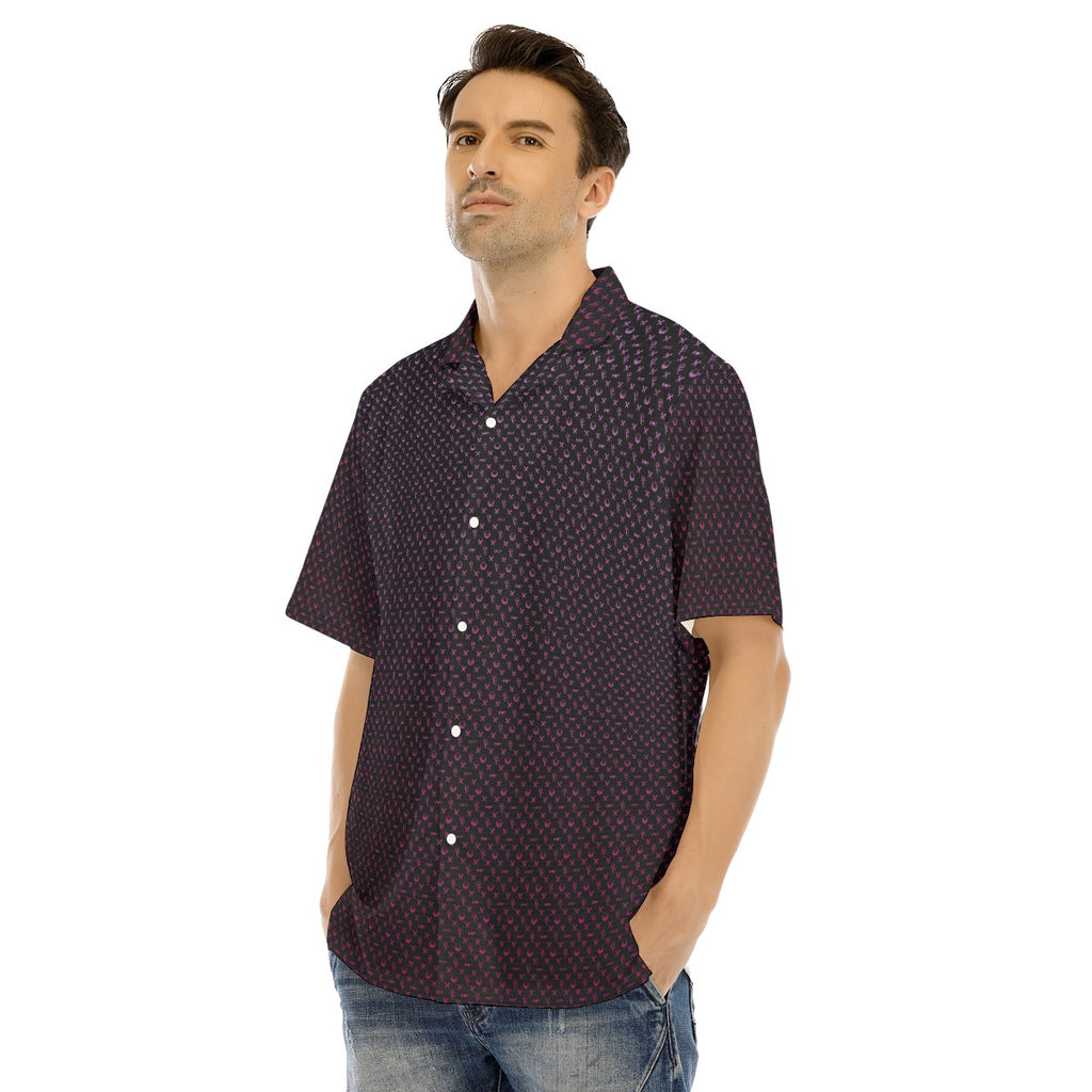 OCC V-Day-All-Over Print Men's Hawaiian Shirt