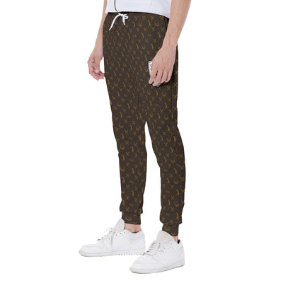 Sally-All-Over Print Men's Sweatpants