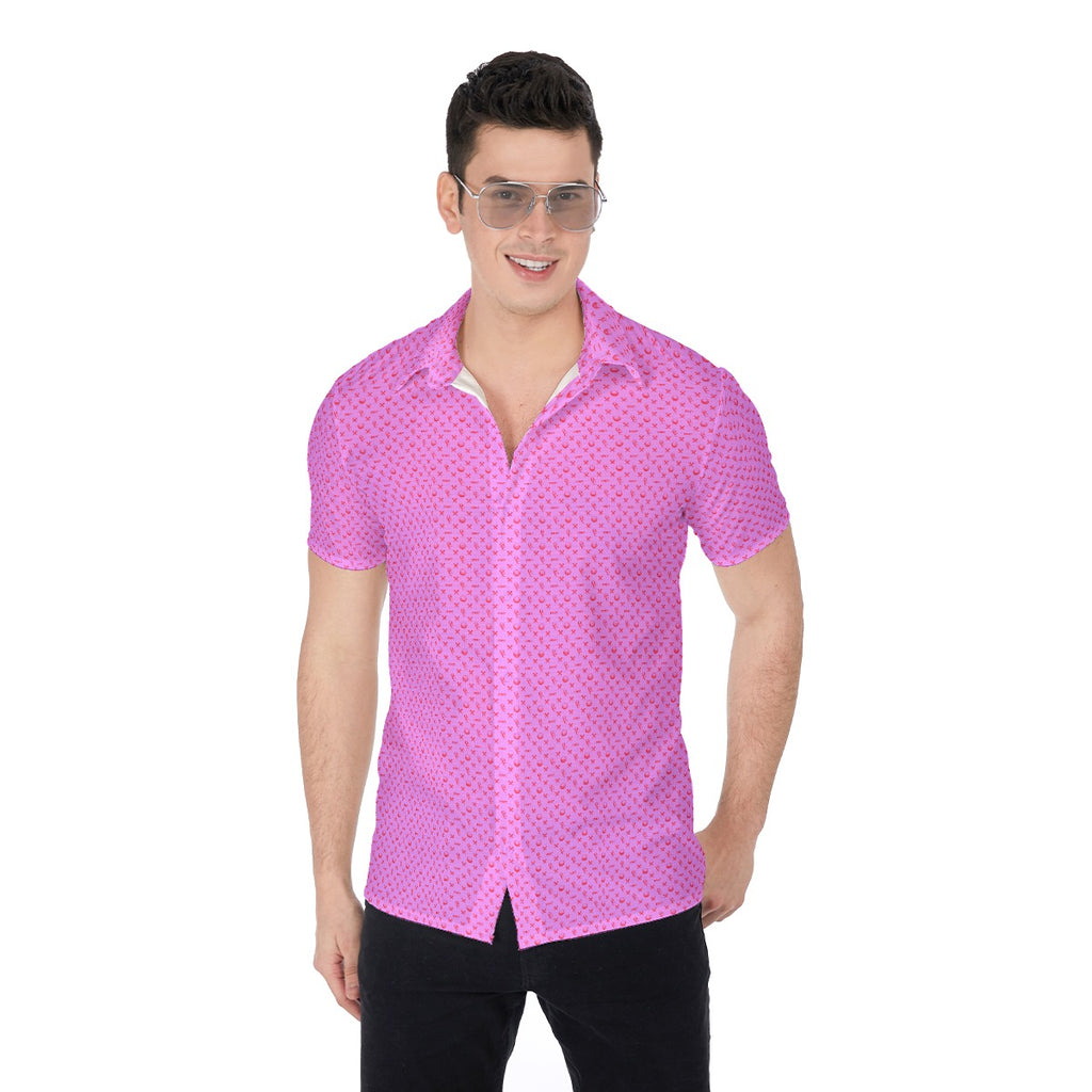 OCC V-Day-All-Over Print Men's Shirt