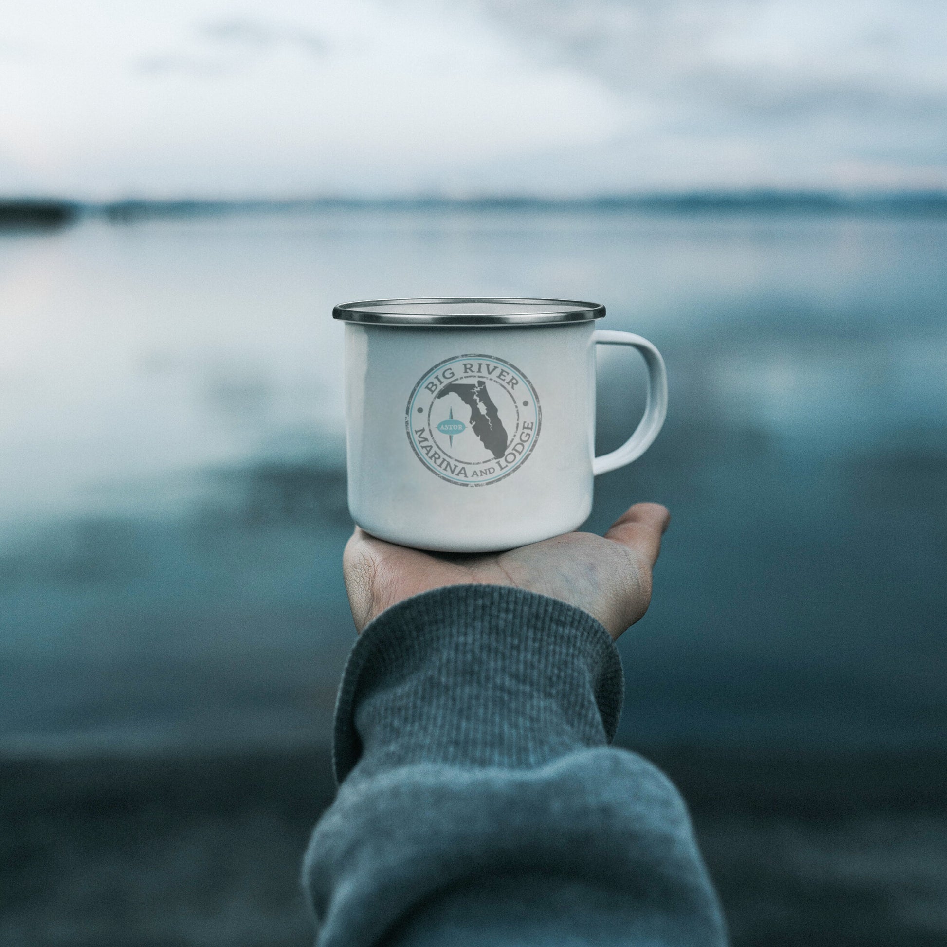Big River Marina & Lodge-12oz Camping Mug