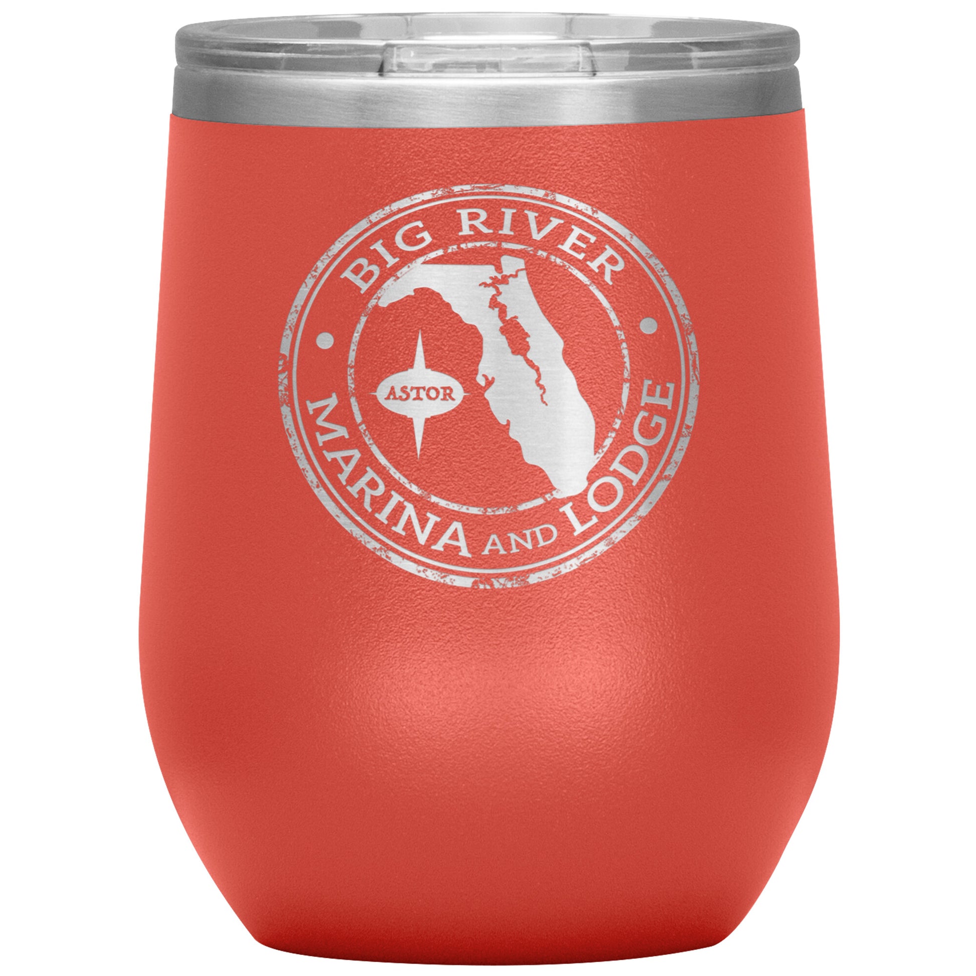 Big River Marina & Lodge-12oz Wine Insulated Tumbler
