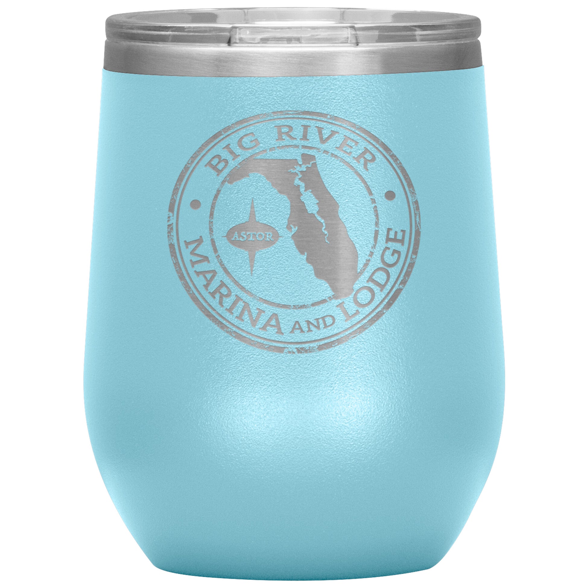 Big River Marina & Lodge-12oz Wine Insulated Tumbler