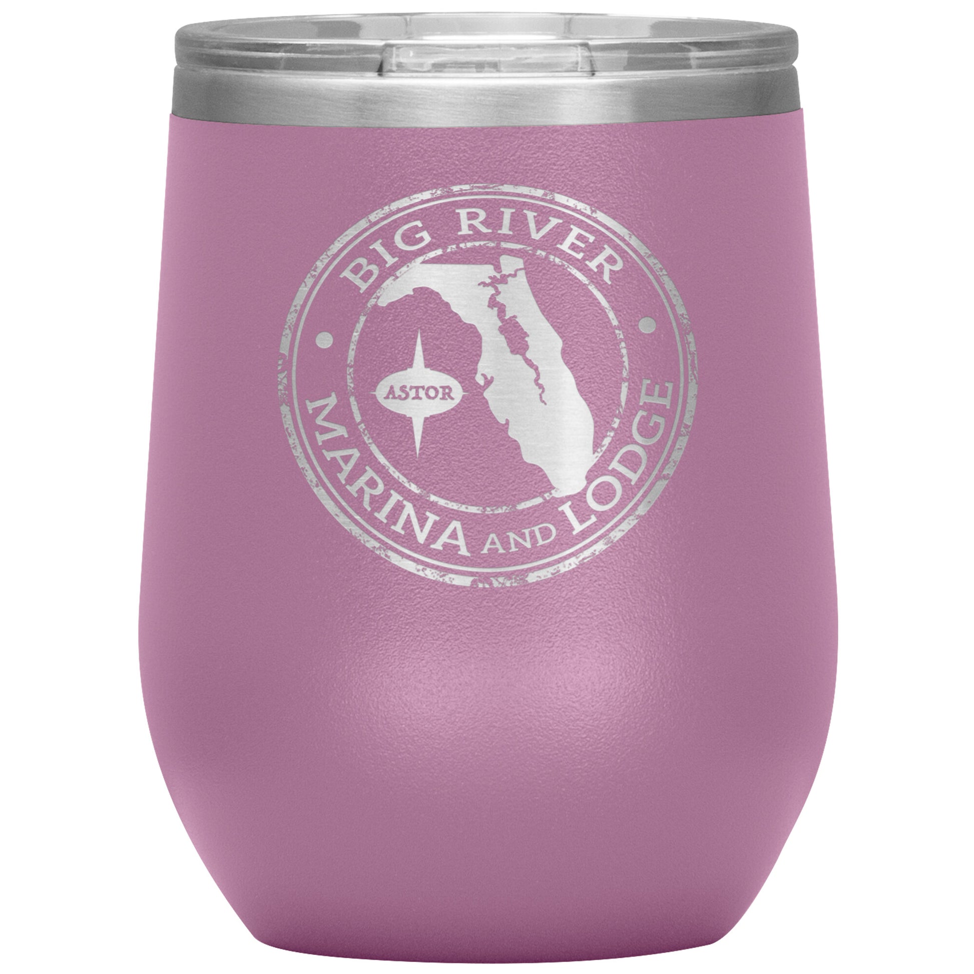 Big River Marina & Lodge-12oz Wine Insulated Tumbler