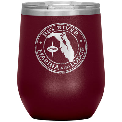 Big River Marina & Lodge-12oz Wine Insulated Tumbler