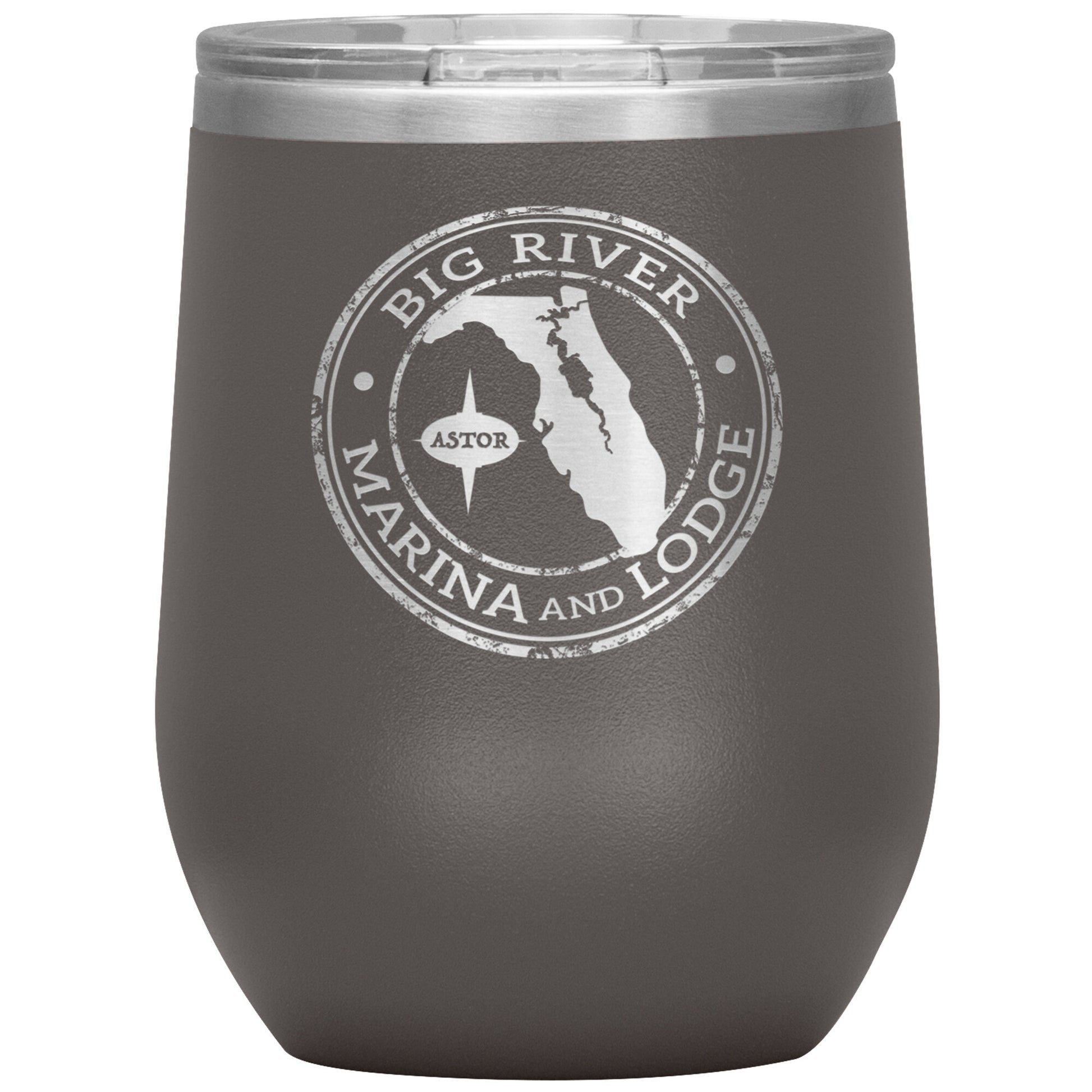 Big River Marina & Lodge-12oz Wine Insulated Tumbler